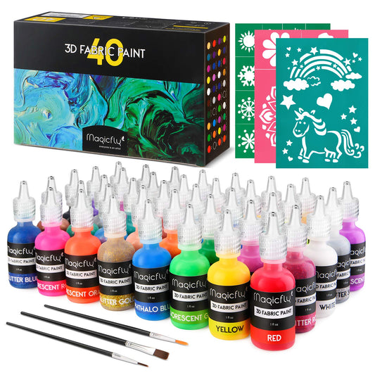 Magicfly Airbrush Paint, 16 Colors Acrylic Airbrush Paint Set (30 ml/1 —  CHIMIYA