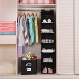 hanging closet organizer