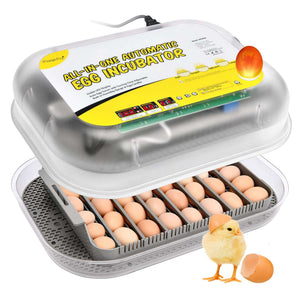 egg incubator with automatic turner