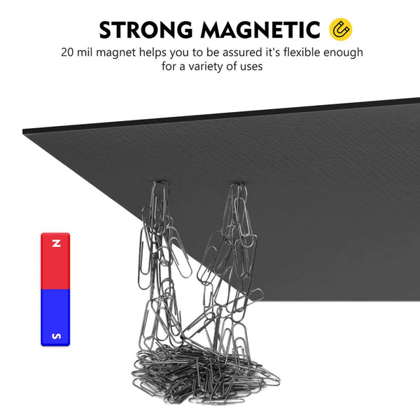 magnetically receptive sheet